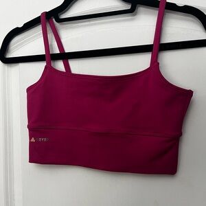 Geyed Magenta Sports Bra